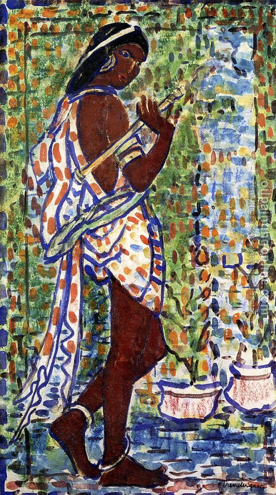 Prendergast, Maurice Brazil - Hindu Dancer